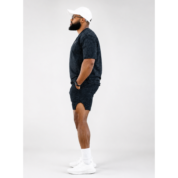 THE WOLFZ ENSEMBLE T-SHIRT & SHORT MARBLE EDITION