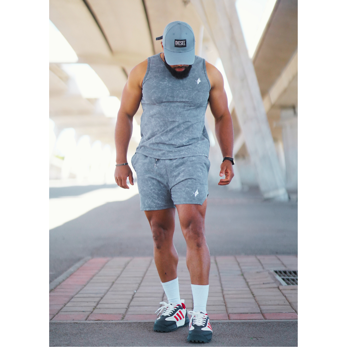 THE WOLFZ SLEEVELESS ARCTIC MARBLE EDITION