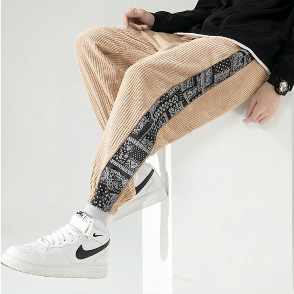 THE WOLFZ PATCHWORK PANT