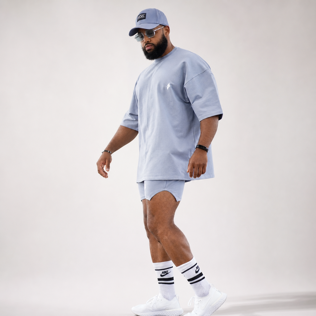 THE WOLFZ T-SHIRT OVERSIZE & SHORT ELITE MOVE