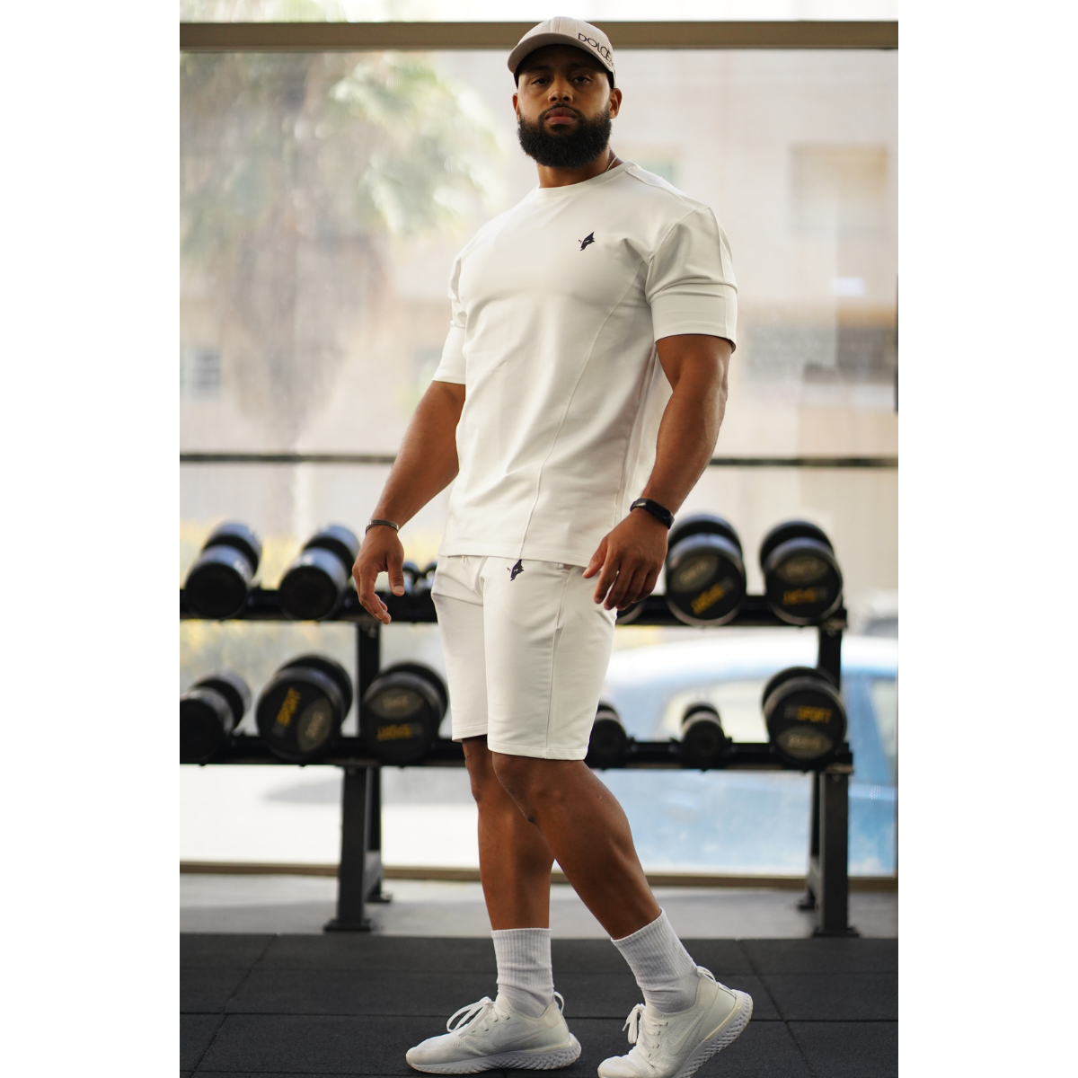 THE WOLFZ ENSEMBLE T-SHIRT & SHORT ELEVATION