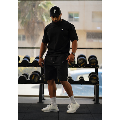 THE WOLFZ ENSEMBLE T-SHIRT & SHORT ELEVATION