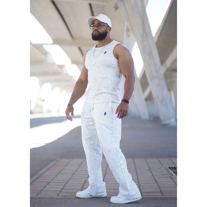 THE WOLFZ SLEEVELESS & PANT ARCTIC MARBLE EDITION