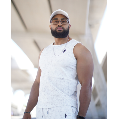 THE WOLFZ SLEEVELESS & PANT ARCTIC MARBLE EDITION