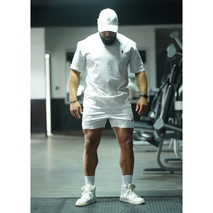 THE WOLFZ ENSEMBLE T-SHIRT & SHORT MARBLE EDITION