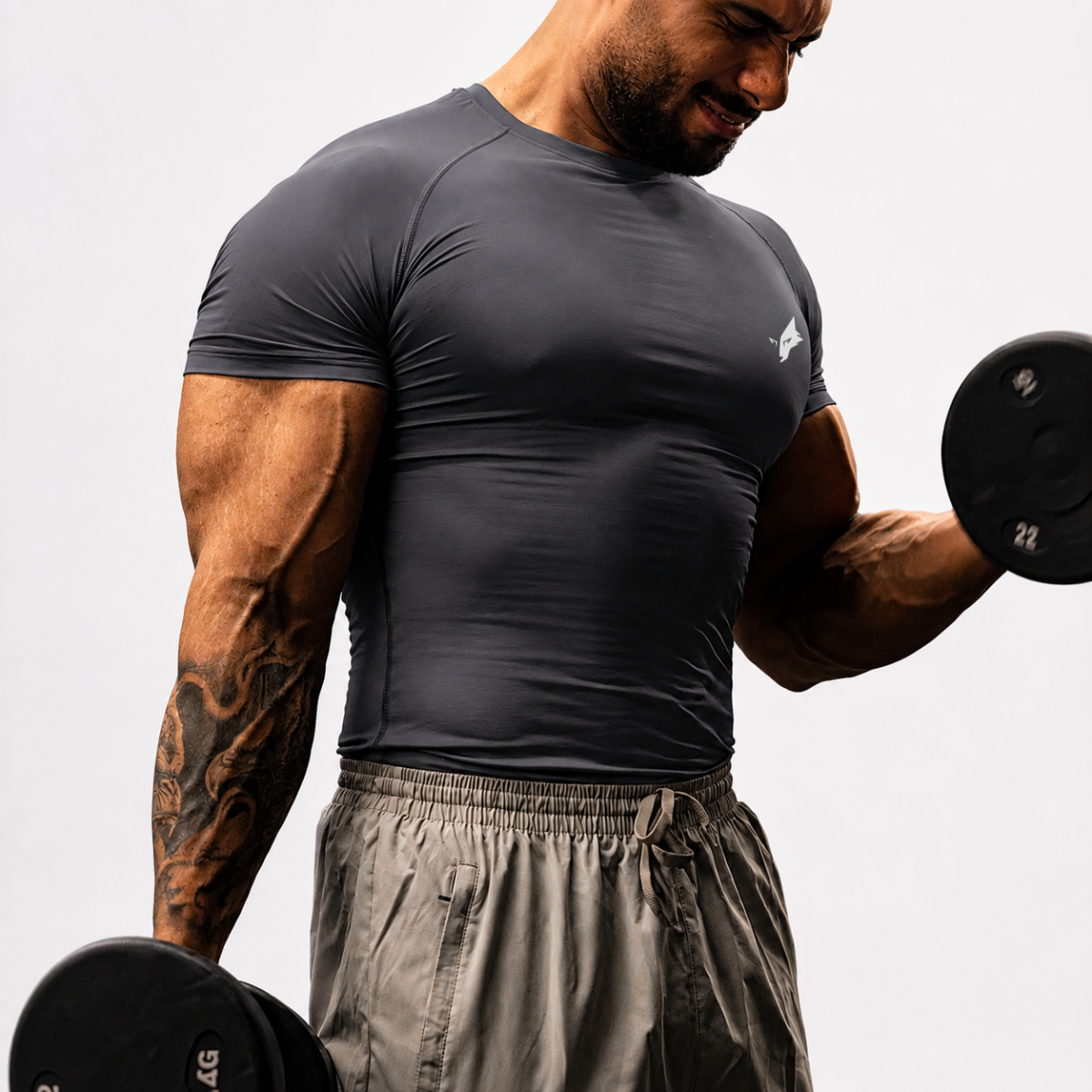 THE WOLFZ T-SHIRT COMPRESSION PERFORMANCE