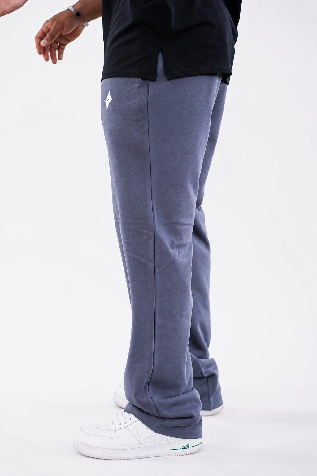 THE WOLFZ STREET WIDE PANT GREY