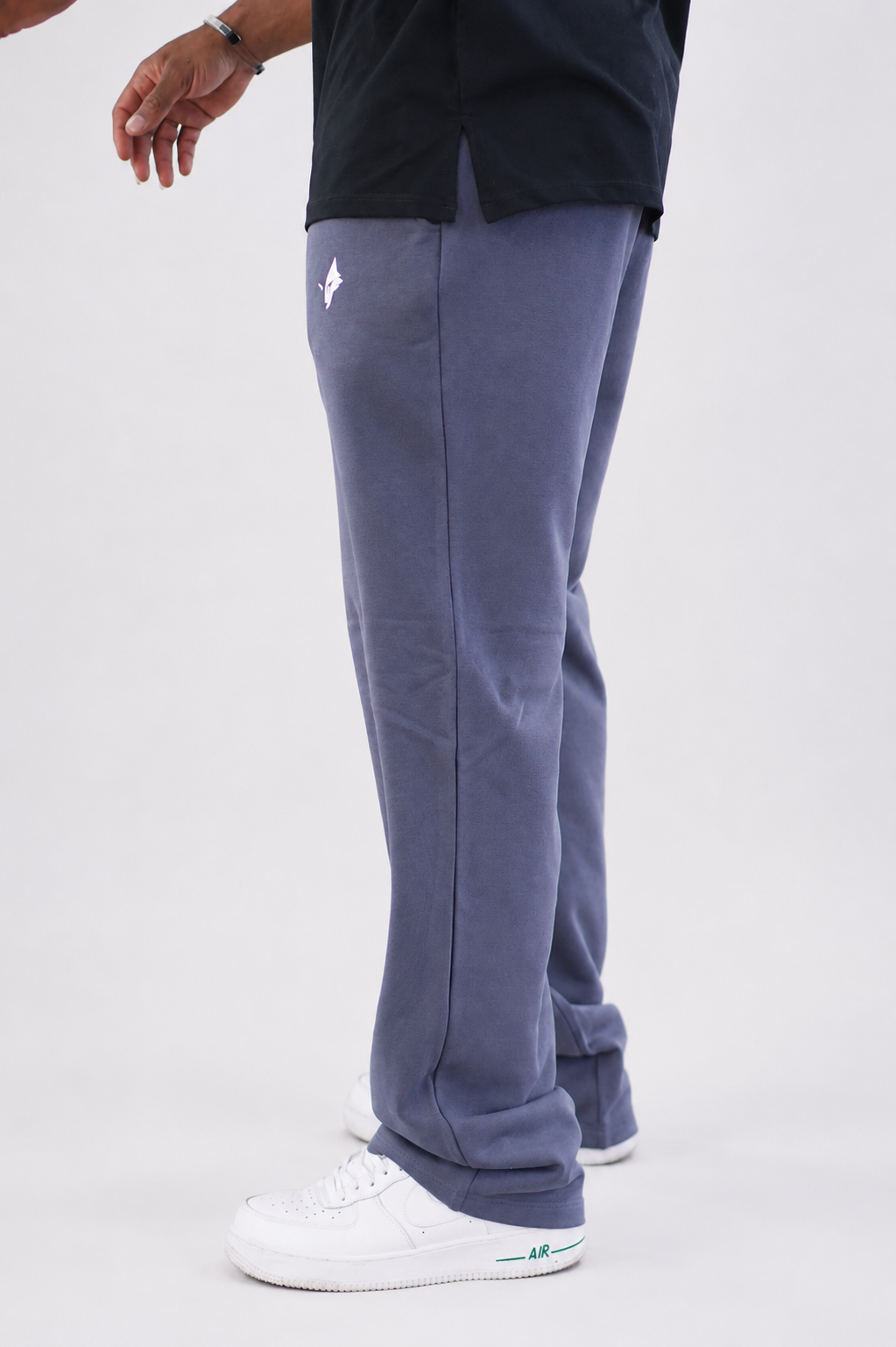 THE WOLFZ STREET WIDE PANT GREY