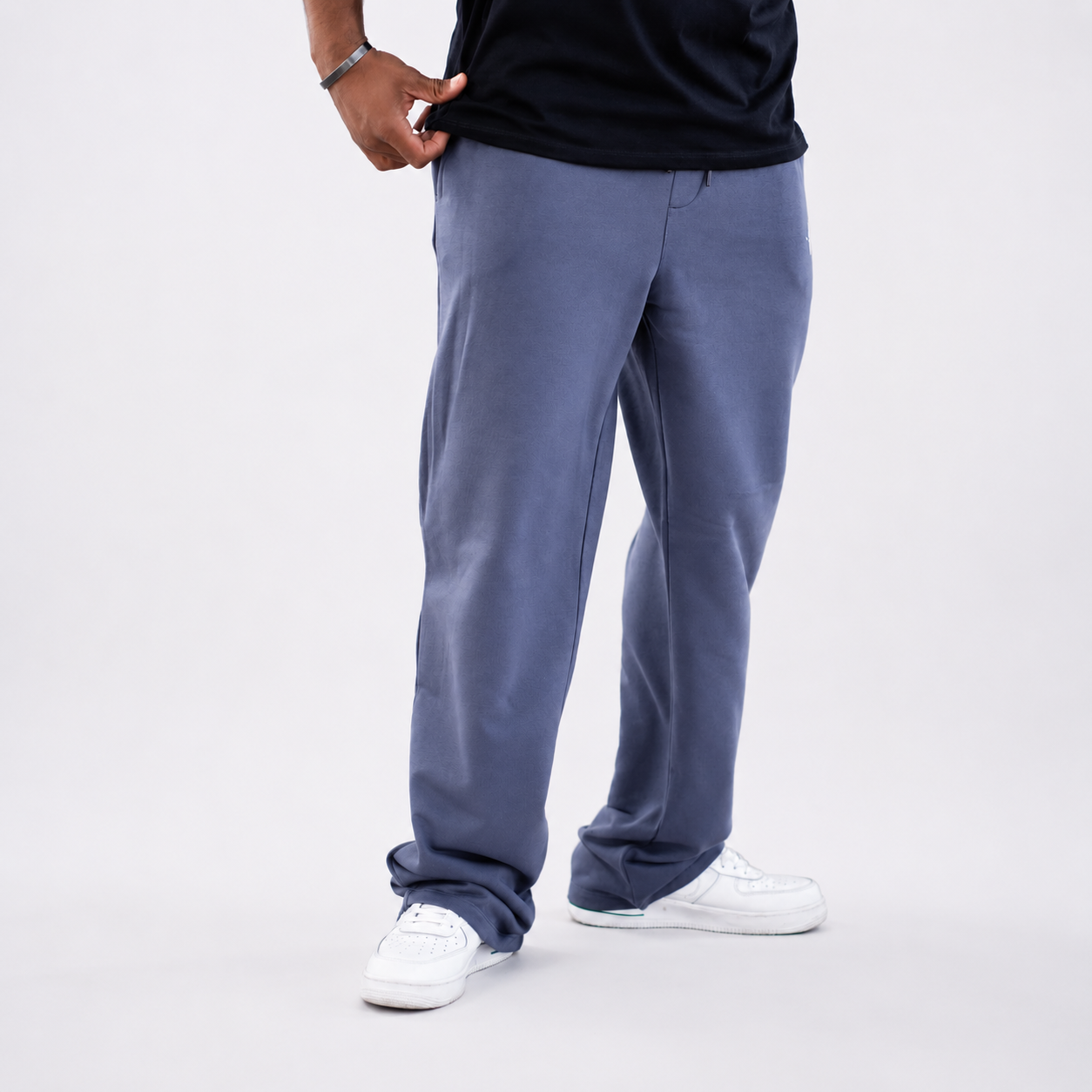 THE WOLFZ STREET WIDE PANT GREY