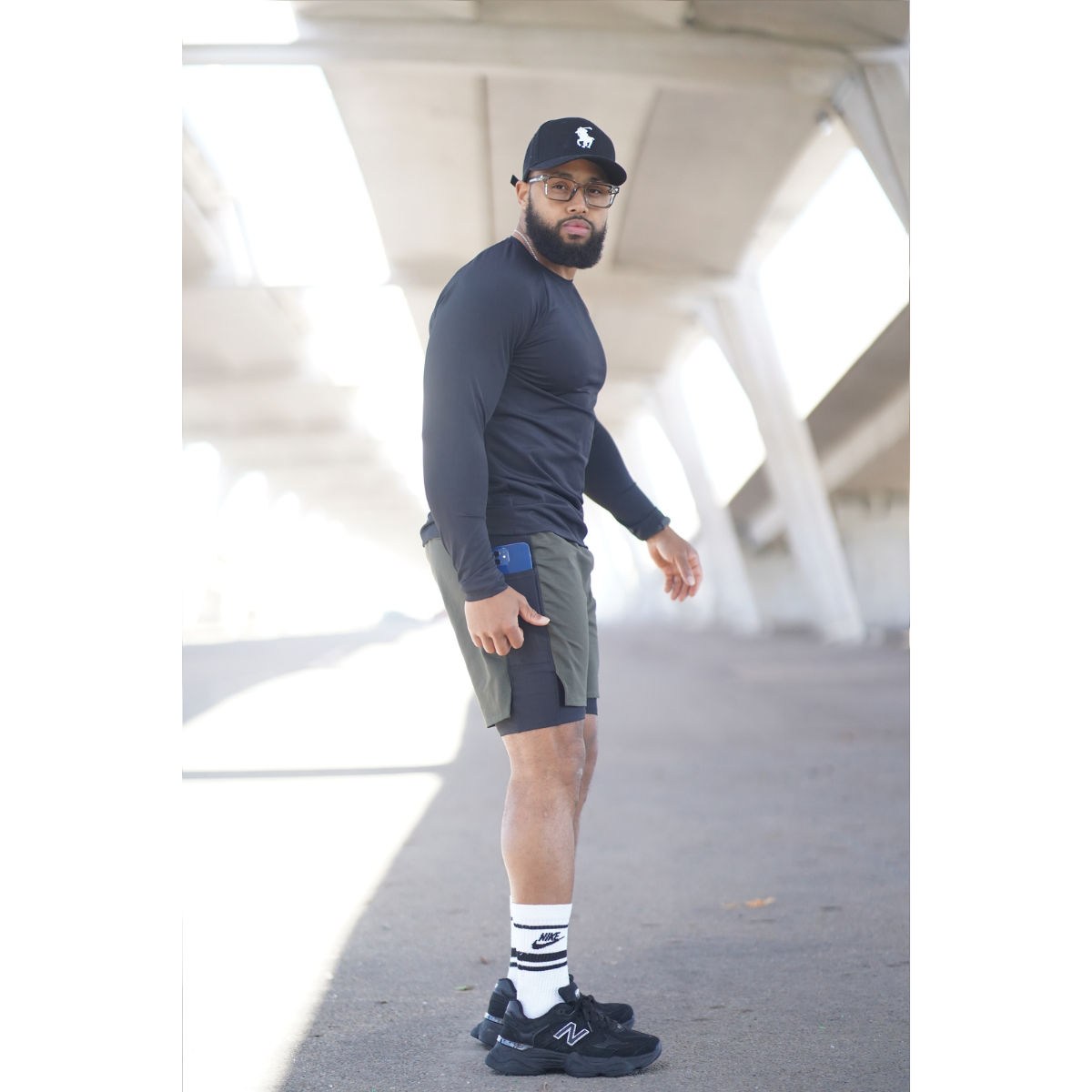 THE WOLFZ ENSEMBLE LONGSLEEVE & SHORT MOTION FIT