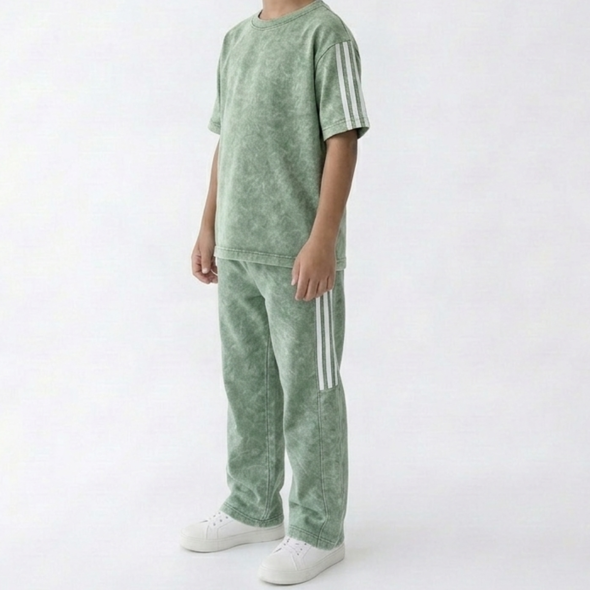 THE WOLFZ T-SHIRT & PANT KIDS UTILITY