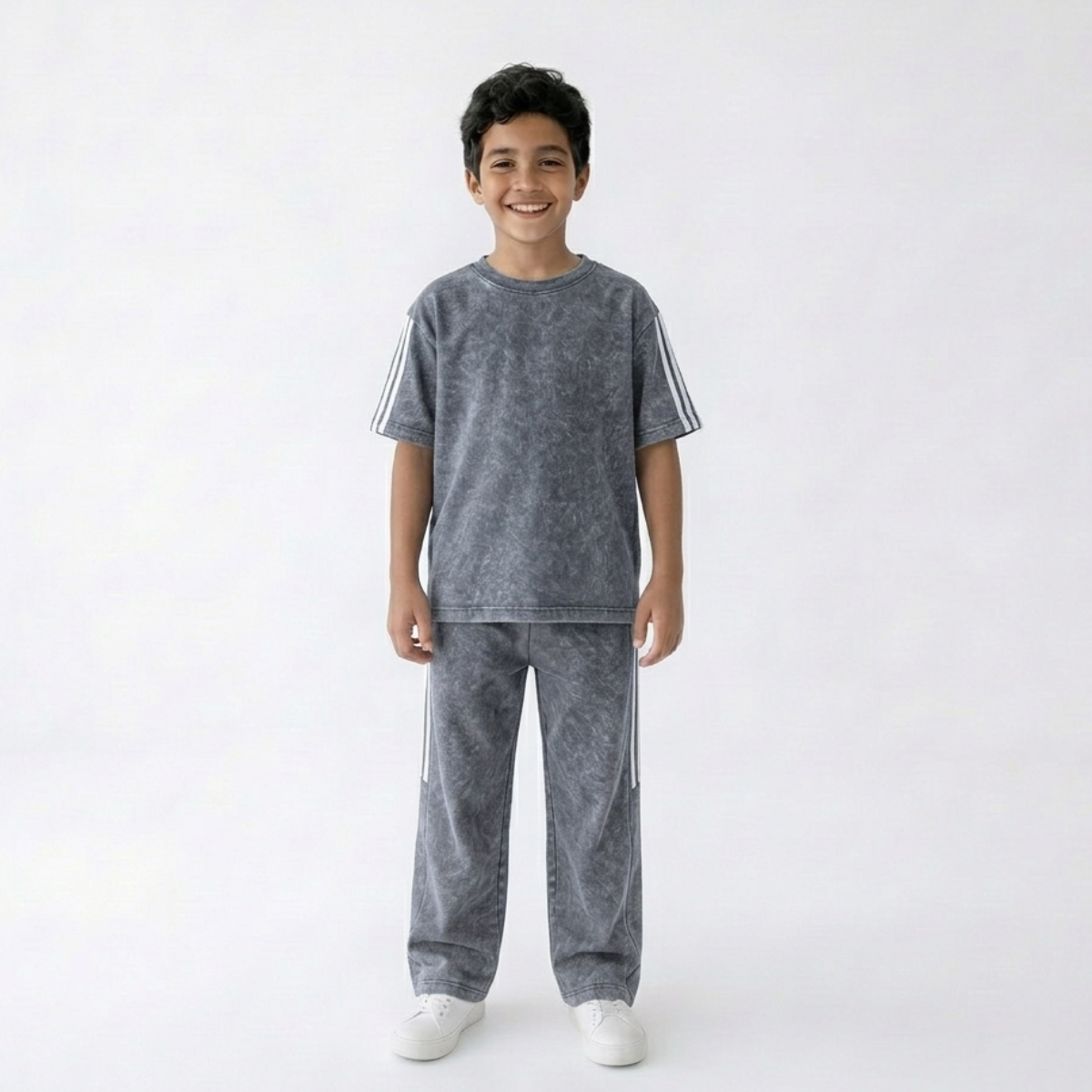 THE WOLFZ T-SHIRT & PANT KIDS UTILITY