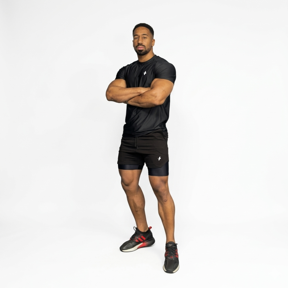 THE WOLFZ T-SHIRT & COMBO DOUBLE SHORT