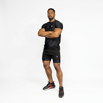 THE WOLFZ T-SHIRT & COMBO DOUBLE SHORT
