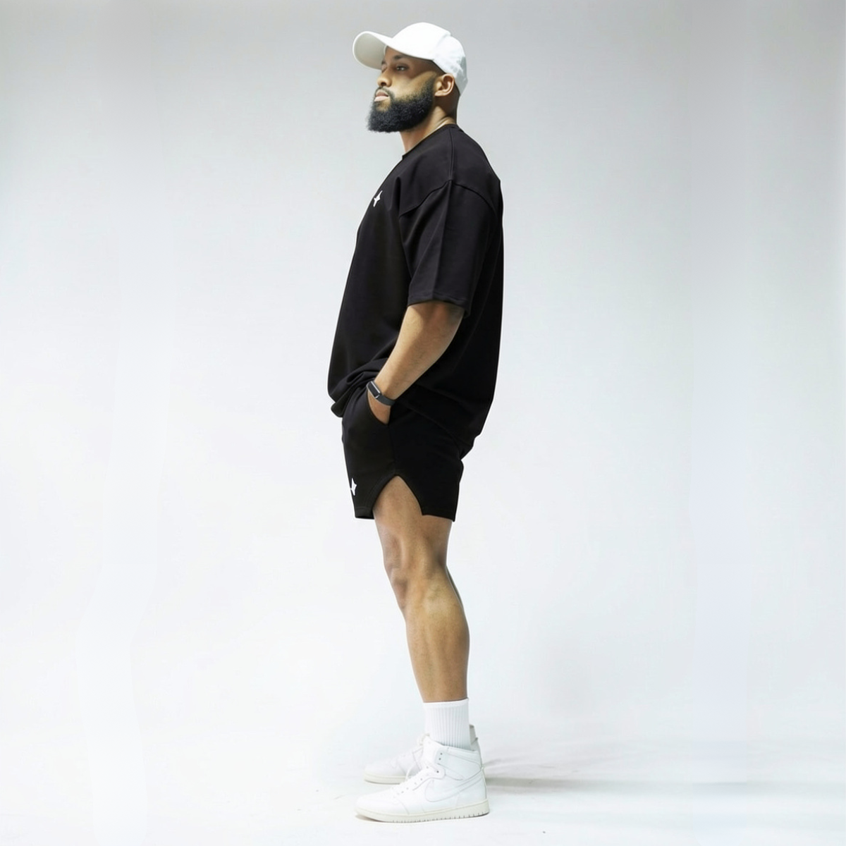 THE WOLFZ T-SHIRT OVERSIZE & SHORT ELITE MOVE