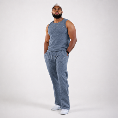 THE WOLFZ SLEEVELESS & PANT ARCTIC MARBLE EDITION