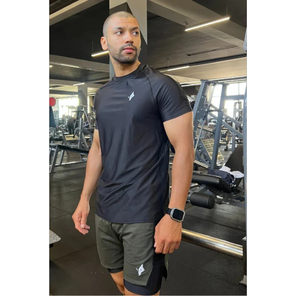 THE WOLFZ ENSEMBLE T-SHIRT & SHORT MOTION FIT