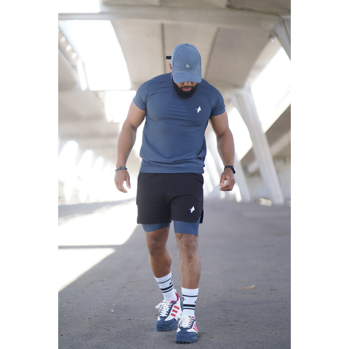 THE WOLFZ ENSEMBLE T-SHIRT & SHORT COMPRESSED