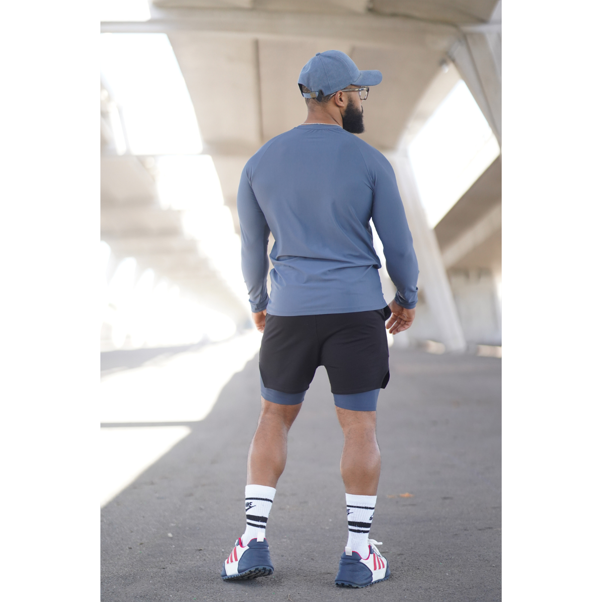 THE WOLFZ ENSEMBLE LONGSLEEVE & SHORT COMPRESSED