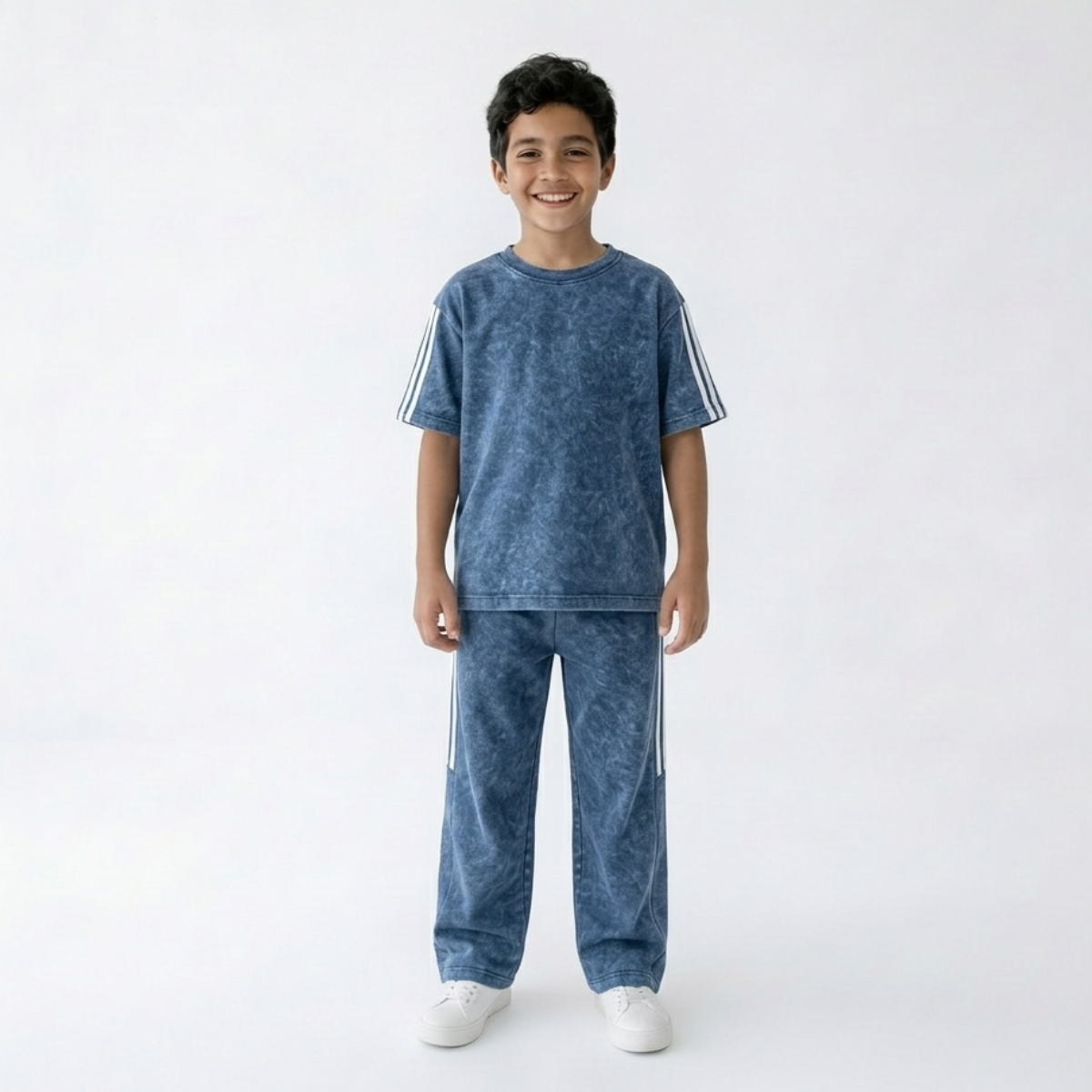 THE WOLFZ T-SHIRT & PANT KIDS UTILITY