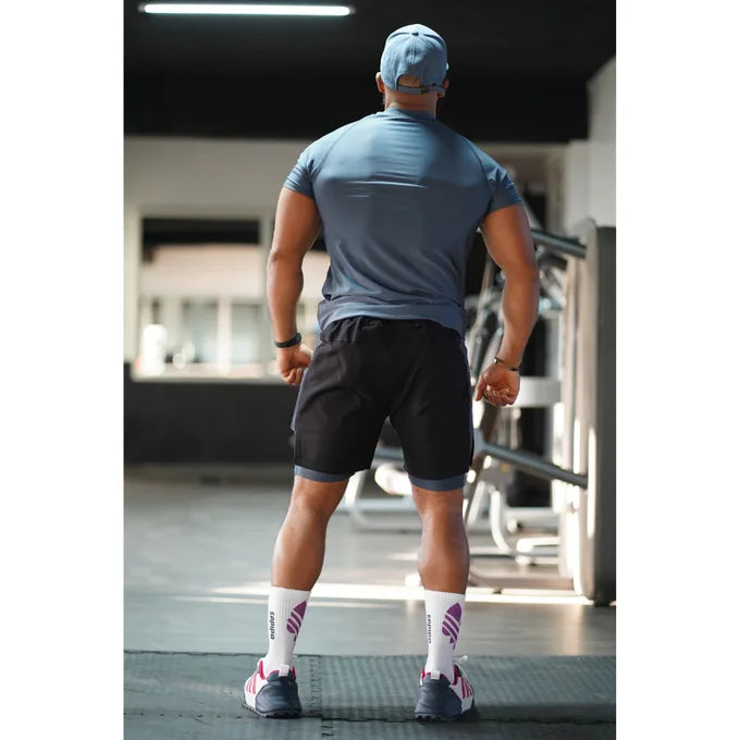 THE WOLFZ ENSEMBLE T-SHIRT & SHORT MOTION FIT