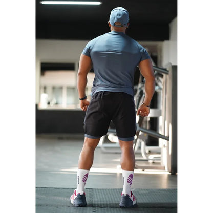 THE WOLFZ ENSEMBLE T-SHIRT & SHORT MOTION FIT