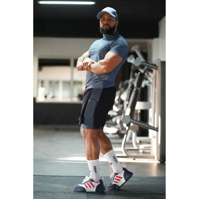 THE WOLFZ ENSEMBLE T-SHIRT & SHORT MOTION FIT