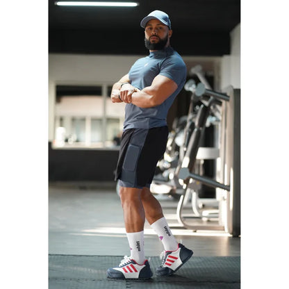 THE WOLFZ ENSEMBLE T-SHIRT & SHORT MOTION FIT