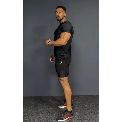 THE WOLFZ T-SHIRT & COMBO DOUBLE SHORT