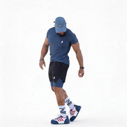 THE WOLFZ ENSEMBLE T-SHIRT & SHORT COMPRESSED