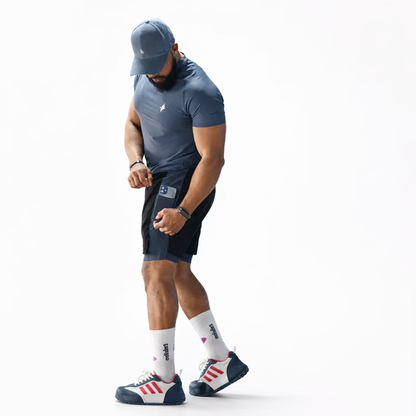 THE WOLFZ ENSEMBLE T-SHIRT & SHORT MOTION FIT