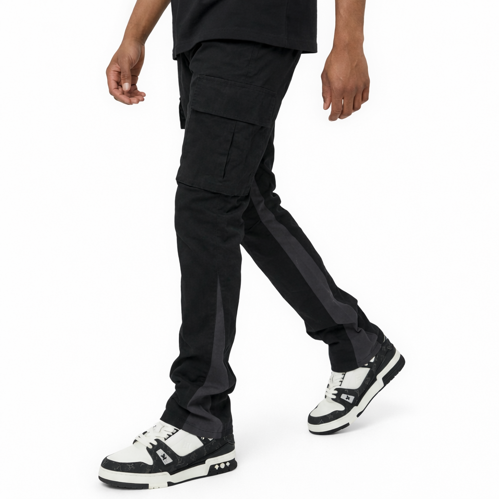 THE WOLFZ CARGO PANTS ECLIPSE