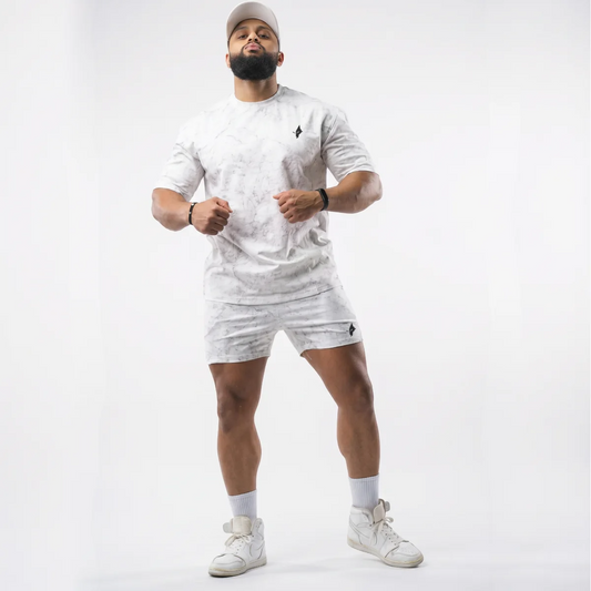 THE WOLFZ T-SHIRT & SHORT MARBLE EDITION