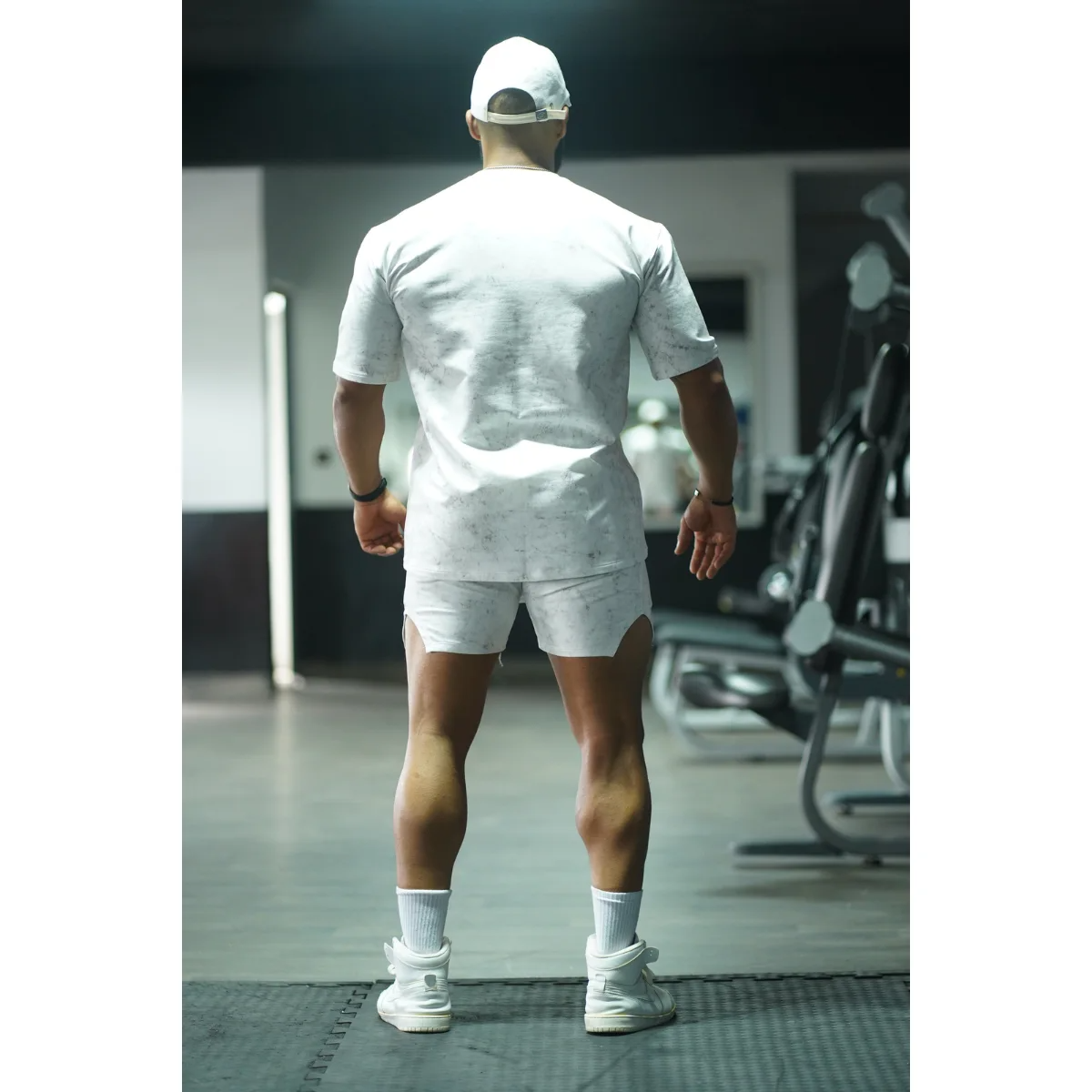 THE WOLFZ ENSEMBLE T-SHIRT & SHORT MARBLE EDITION